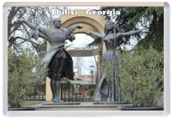 Tbilisi - Georgia - Jumbo Fridge Magnet Souvenir Gift Present A4