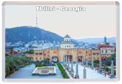 Tbilisi - Georgia - Jumbo Fridge Magnet Souvenir Gift Present A6