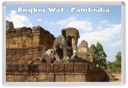 Angkor Wat - Cambodia - Jumbo Fridge Magnet Souvenir Gift Present O4