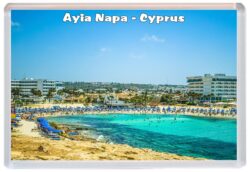 Ayia Napa - Cyprus - Jumbo Fridge Magnet Souvenir Gift Present A1