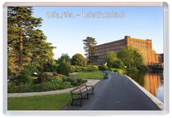 Belper - Derbyshire - Jumbo Fridge Magnet Souvenir Gift Present N1