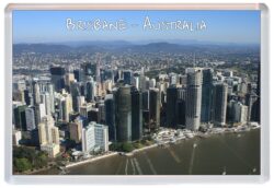 Brisbane - Australia - Jumbo Fridge Magnet Souvenir Gift Present C5