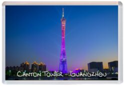 Canton Tower - Guangzhou - China - Jumbo Fridge Magnet Souvenir Gift Present C1