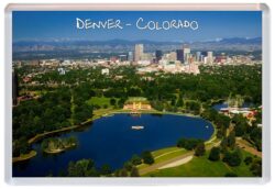 Denver - USA - Jumbo Fridge Magnet Souvenir Gift Present M2