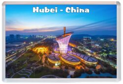 Hubei - China - Jumbo Fridge Magnet Souvenir Gift Present C1