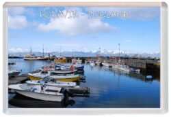 Husavik - Iceland - Jumbo Fridge Magnet Souvenir Gift Present K1