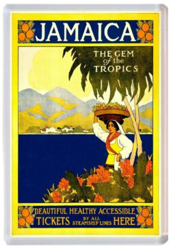 Jamaica - Caribbean - Jumbo Fridge Magnet Souvenir Gift Present M1