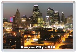 Kansas City - USA - Jumbo Fridge Magnet Souvenir Gift Present A4