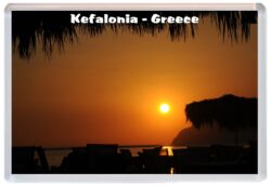 Kefalonia - Greece - Jumbo Fridge Magnet Souvenir Gift Present A4