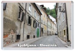 Ljubljana - Slovenia - Jumbo Fridge Magnet Souvenir Gift Present C3