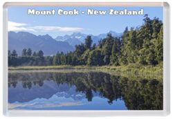 Mount Cook - New Zealand - Jumbo Fridge Magnet Souvenir Gift Present A4