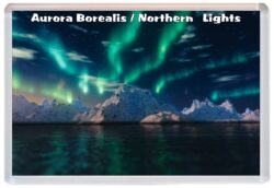 Northern Lights - Aurora Borealis- Jumbo Fridge Magnet Souvenir Gift Present C2