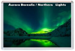 Northern Lights - Aurora Borealis- Jumbo Fridge Magnet Souvenir Gift Present C3