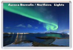 Northern Lights - Aurora Borealis- Jumbo Fridge Magnet Souvenir Gift Present C5