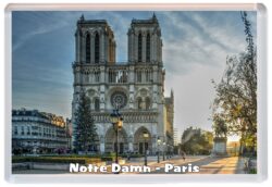 Notre Damn - Paris - France - Jumbo Fridge Magnet Souvenir Gift Present A1