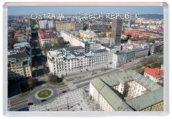 Ostrava - Czech Republic - Jumbo Fridge Magnet Souvenir Gift Present M1