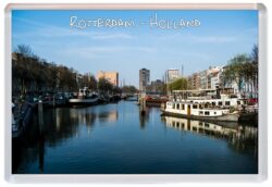 Rotterdam - Holland - Jumbo Fridge Magnet Souvenir Gift Present M4