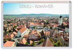 Sibiu - Romania - Jumbo Fridge Magnet Souvenir Gift Present