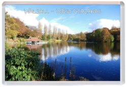 Walsall Arboretum - West Midlands - Jumbo Fridge Magnet Souvenir Gift Present N1