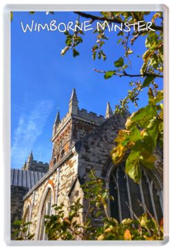 Wimborne Minster - Dorset - Jumbo Fridge Magnet Souvenir Gift Present C1
