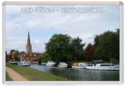 Abingdon - Oxfordshire - Jumbo Fridge Magnet Souvenir Gift Present P1