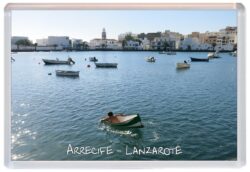 Arrecife - Lanzarote - Canary Islands - Jumbo Fridge Magnet Souvenir Gift Present M1
