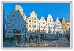 Augsburg - Germany - Jumbo Fridge Magnet/Magnets Souvenir Gift Present P1