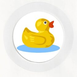 Baby Duck - Car Tax Disc Permit Window Holder - Reusable