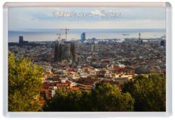 Barcelona - Spain - Jumbo Fridge Magnet Souvenir Gift Present P1