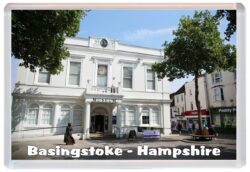 Basingstoke - Hampshire - Jumbo Fridge Magnet Souvenir Gift Present E2