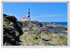 Cape Favaritx - Menorca - Balearic Islands - Jumbo Fridge Magnet Souvenir Gift Present M1