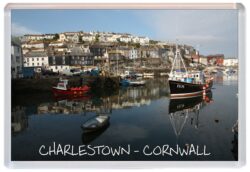 Charlestown - Cornwall - Jumbo Fridge Magnet Souvenir Gift Present P1