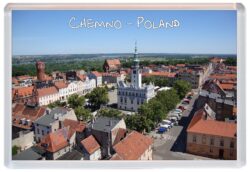 Chemno - Poland - Jumbo Fridge Magnet Souvenir Gift Present H1