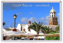 Costa Tequise - Lanzarote - Canary Islands - Jumbo Fridge Magnet Souvenir Gift Present M2