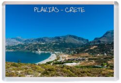 Plakias - Crete - Greece - Jumbo Fridge Magnet Souvenir Gift Present P1