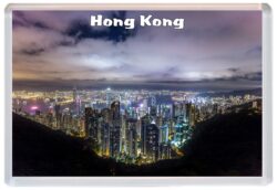 Hong Kong - Jumbo Fridge Magnet Souvenir Gift Present E3
