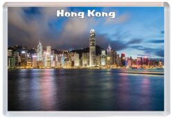 Hong Kong - Jumbo Fridge Magnet Souvenir Gift Present E4