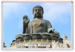 Hong Kong - Jumbo Fridge Magnet Souvenir Gift Present E6