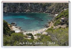 Cala d'en Serra - Ibiza - Jumbo Fridge Magnet Souvenir Gift Present M1