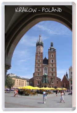 Krakow - Poland - Jumbo Fridge Magnet Souvenir Gift Present P1