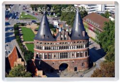 Lubeck - Germany - Jumbo Fridge Magnet/Magnets Souvenir Gift Present P1