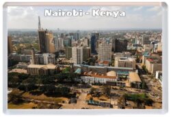 Nairobi - Kenya - Africa - Jumbo Fridge Magnet Souvenir Gift E6