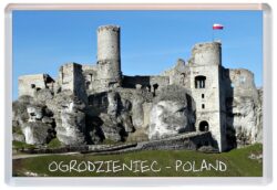 Ogrodzieniec- Poland - Jumbo Fridge Magnet Souvenir Gift Present P1