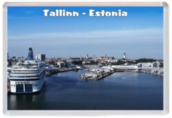 Tallinn - Estonia - Jumbo Fridge Magnet Souvenir Gift Present E3