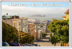 Alcatraz - San Francisco - California - USA - Jumbo Fridge Magnet Souvenir Gift Present G5