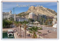 Alicante - Spain - Jumbo Fridge Magnet Souvenir Gift Present R3