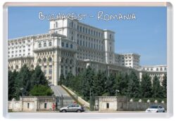 Bucharest - Romania - Jumbo Fridge Magnet Souvenir Gift Present R1