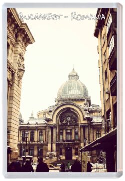 Bucharest - Romania - Jumbo Fridge Magnet Souvenir Gift Present R2