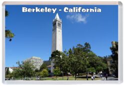 Berkeley - California - USA - Jumbo Fridge Magnet Souvenir Gift Present G1