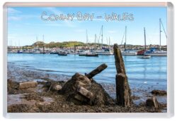 Conwy Bay - Wales - Jumbo Fridge Magnet Souvenir Gift Present J1